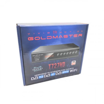 Ресивер GoldMaster T727 HD