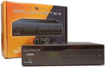 Ресивер GoldMaster T717 HD